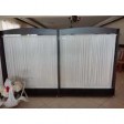 Parete divisoria cornice mobile in legno (tela incl.) per ristorante, hotel, albergo
