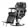 Chaise fauteuil de coiffeur barbier professionnel mod.6885 reclinable, levable pour salon de coiffure