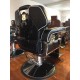 Sedia poltrona parrucchiere barbiere professionale mod.6885 reclinabile, alzabile per salone parrucchiere
