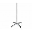 Base en aluminium H 110 cm pour plateau de tables extérieur bar, restaurant, pub, auberge
