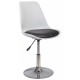 Tulip - Sedia sgabello replica design Eero Saarinen polipropilene,base cromata casa,ufficio,sala d'attesa,sala conferenze