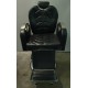 Sedia poltrona parrucchiere barbiere professionale mod.6885 reclinabile, alzabile per salone parrucchiere