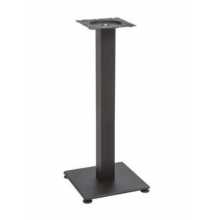 ENZO H108 - base en aluminium et métal noir moderne pour plateaux de table ronds ou carrés pour bars, restaurants, hôtels