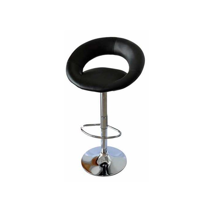 CIAMBELLA P - Sgabello bar ecopelle (pelle ecologica) casa,ufficio,bar,negozio,ristorante,hotel,salone parrucchiere