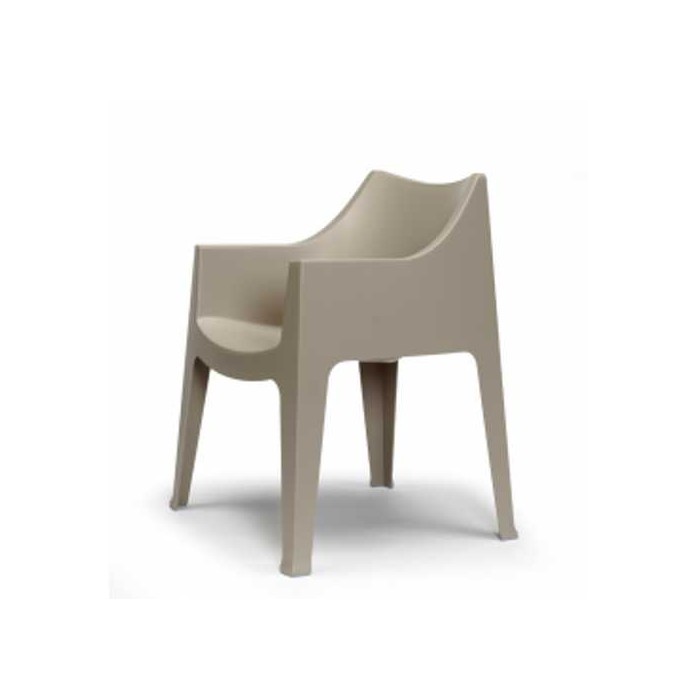 COCCOLONA - FAUTEUIL EN POLYPROPYLENE EMPILABLE POUR EXTERIEUR POUR BAR, RESTAURANT, PISCINE, HOTEL SCAB DESIGN