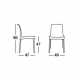 JENNY - sedia Impilabile in polipropilene con gambe in alluminio SCAB DESIGN per bar, ristorante, hotel