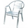 GARDEN - CHAISE EMPILABLE IMPERMÉABLE À L'EAU EN ALUMINIUM ÉTANCHE POUR BAR RESTAURANT PIZZERIA PISCINE HÔTEL