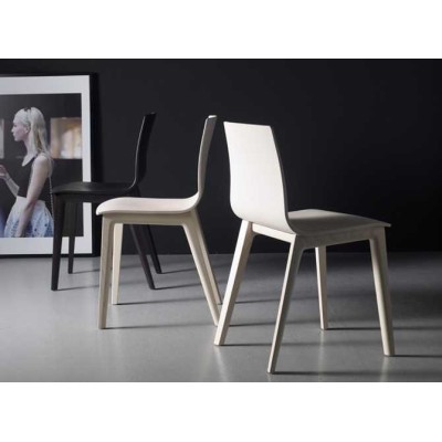 SMILLA - Sedia contract in Faggio casa bar hotel SCAB DESIGN