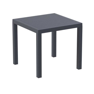 BOHEME - Tavolo contract quadrato 90X90 in polyrattan per giardino, bar, ristorante, pizzeria Grand Soleil