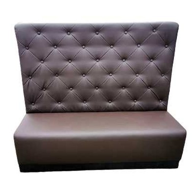 Melinda - Divanetto bar poltroncina Contract personalizzati per locali in ecopelle (pelle ecologica), tessuto