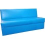 DONICA C - Canapé et fauteuil de bar sur mesure contract pour local en éco-cuir (cuir écologique), tissu