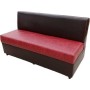 DONICA C - Canapé et fauteuil de bar sur mesure contract pour local en éco-cuir (cuir écologique), tissu