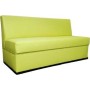 DONICA C - Canapé et fauteuil de bar sur mesure contract pour local en éco-cuir (cuir écologique), tissu