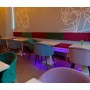 Malaga - Divanetto bar poltroncina Contract personalizzati per locali in ecopelle, tessuto, velluto