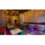 Cube - Divanetto bar poltroncina Contract personalizzati per locali in ecopelle (pelle ecologica), tessuto