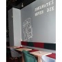 Cube - Divanetto bar poltroncina Contract personalizzati per locali in ecopelle (pelle ecologica), tessuto