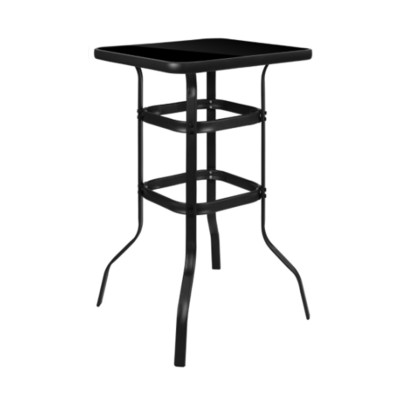 Metal A - Tavolo alto stile industriale simil Tolix 60x60xH108cm casa bar ristorante catering albergo