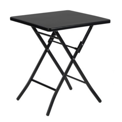 Metal A - Tavolo alto stile industriale simil Tolix 60x60xH108cm casa bar ristorante catering albergo