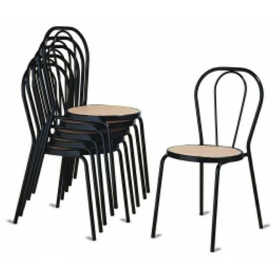 Vienna - Sedia thonet non impilabile metallo, finta paglia, plastica, legno o imbottita in ecopelle per bar, ristorante, hotel