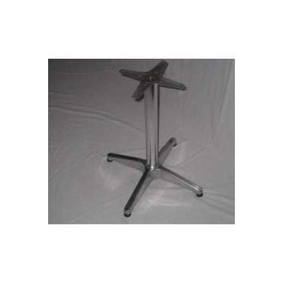 Base rinforzata in alluminio H68cm per piani tavoli esterno bar, ristorante, pizzeria, pub, albergo